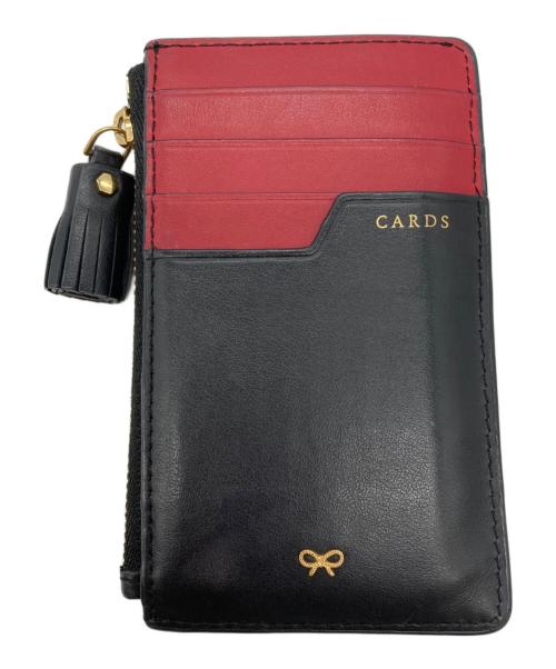 ANYA HINDMARCH（アニヤ・ハインドマーチ）ANYA HINDMARCH (アニヤ・ハインドマーチ) フラグメントケース ネイビーの古着・服飾アイテム