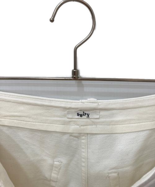 saby（サバイ）saby (サバイ) 14oz BINGO DENIME - BIG - ホワイト サイズ:1の古着・服飾アイテム