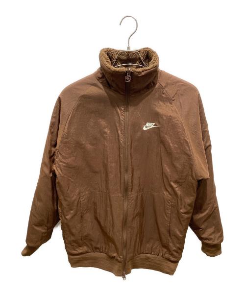 NIKE（ナイキ）NIKE (ナイキ) Swoosh Men's Full-Zip Reversible Jacket ブラウン サイズ:Ｌの古着・服飾アイテム