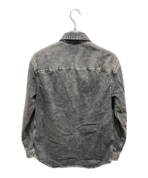 DIESEL（ディーゼル）DIESEL (ディーゼル) D-SIMPLY　デニムシャツ グレー サイズ:Sの古着・服飾アイテム