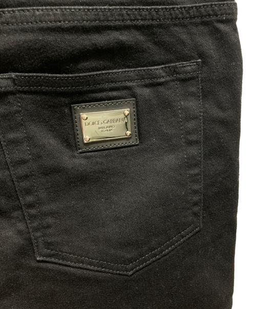 DOLCE & GABBANA（ドルチェ＆ガッバーナ）DOLCE & GABBANA (ドルチェ＆ガッバーナ) スキニーデニムパンツ ブラック サイズ:50の古着・服飾アイテム