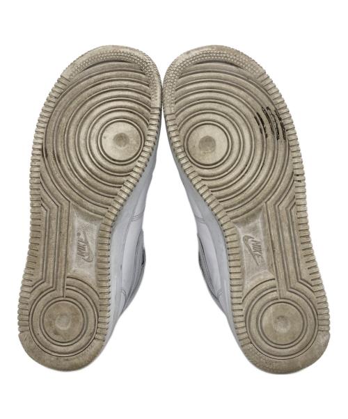 NIKE（ナイキ）NIKE (ナイキ) SUPREME (シュプリーム) AIR FORCE1 MID エア フォース 1 ミッド ホワイト サイズ:27㎝の古着・服飾アイテム