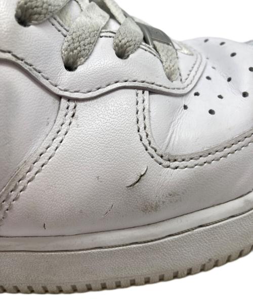 NIKE（ナイキ）NIKE (ナイキ) SUPREME (シュプリーム) AIR FORCE1 MID エア フォース 1 ミッド ホワイト サイズ:27㎝の古着・服飾アイテム