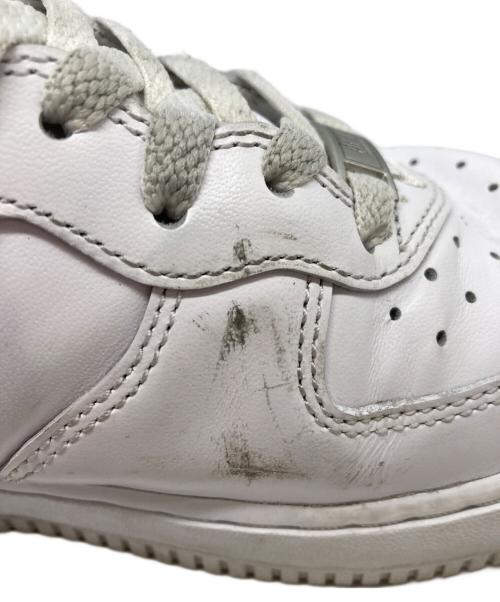 NIKE（ナイキ）NIKE (ナイキ) SUPREME (シュプリーム) AIR FORCE1 MID エア フォース 1 ミッド ホワイト サイズ:27㎝の古着・服飾アイテム