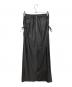 Ameri (アメリ) STRIPE DARWSTRING LONG SKIRT グレー サイズ:M 未使用品：7000円