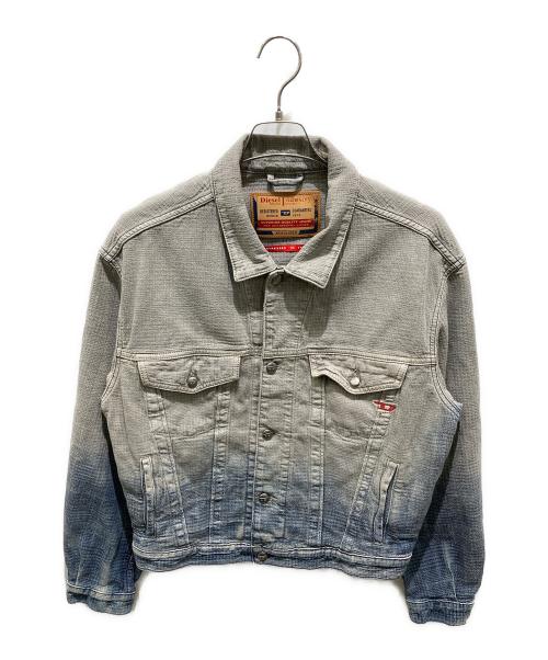 DIESEL（ディーゼル）DIESEL (ディーゼル) D-RANGER　グラデーションデニムジャケット ブルー サイズ:Sの古着・服飾アイテム