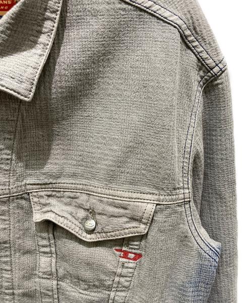 DIESEL（ディーゼル）DIESEL (ディーゼル) D-RANGER　グラデーションデニムジャケット ブルー サイズ:Sの古着・服飾アイテム