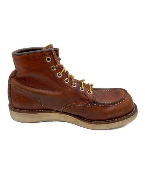 RED WING（レッドウィング）RED WING (レッドウィング) CLASSIC MOC ブラウン サイズ:24.5の古着・服飾アイテム