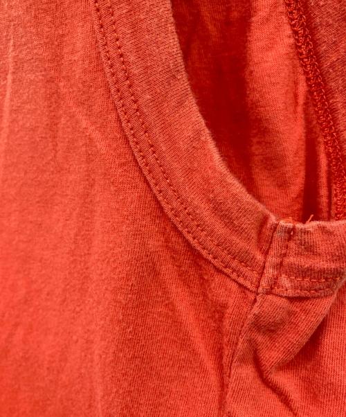 COMME des GARCONS SHIRT（コムデギャルソンシャツ）COMME des GARCONS SHIRT (コムデギャルソンシャツ) ノースリーブカットソー オレンジ サイズ:Sの古着・服飾アイテム