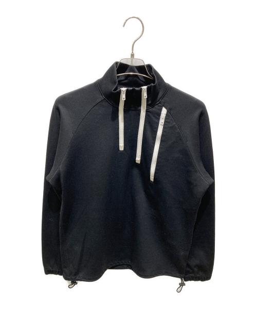 Y-3（ワイスリー）Y-3 (ワイスリー) Three zip detailed sweatshirt ブラック サイズ:Ｍの古着・服飾アイテム