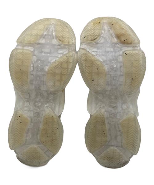 BALENCIAGA（バレンシアガ）BALENCIAGA (バレンシアガ) TRIPLE S CLEAR SOLE TRAINER ホワイト サイズ:26.5の古着・服飾アイテム