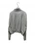 X-GIRL (エックスガール) BOX LOGO HALF ZIP SWEAT TOP グレー サイズ:XL：3000円