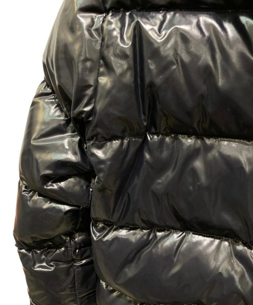 Laplaud（ラプロー）Laplaud (ラプロー) ロゴワッペンダウンジャケット ブラック サイズ:2の古着・服飾アイテム