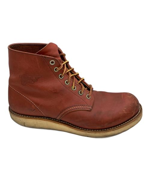 RED WING（レッドウィング）RED WING (レッドウィング) 6inch CLASSIC ROUND ブラウン サイズ:9の古着・服飾アイテム