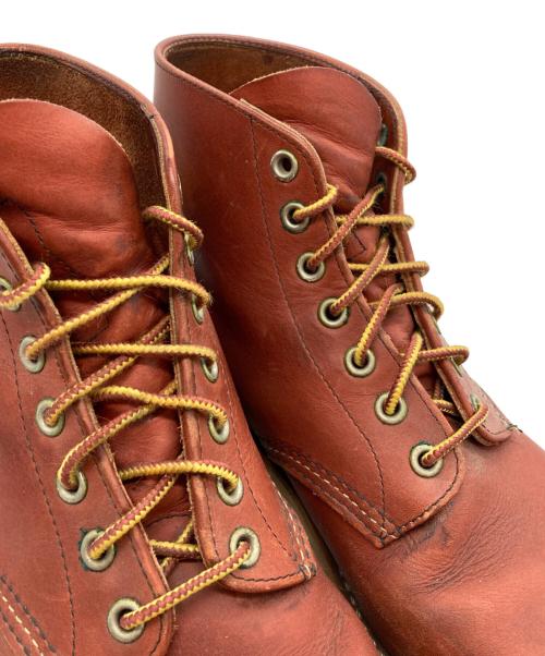 RED WING（レッドウィング）RED WING (レッドウィング) 6inch CLASSIC ROUND ブラウン サイズ:9の古着・服飾アイテム