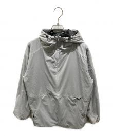 MILLET（ミレー）の古着「ブリーザー ライト アルファ ダイレクト プルオーバー」｜ライトグレー