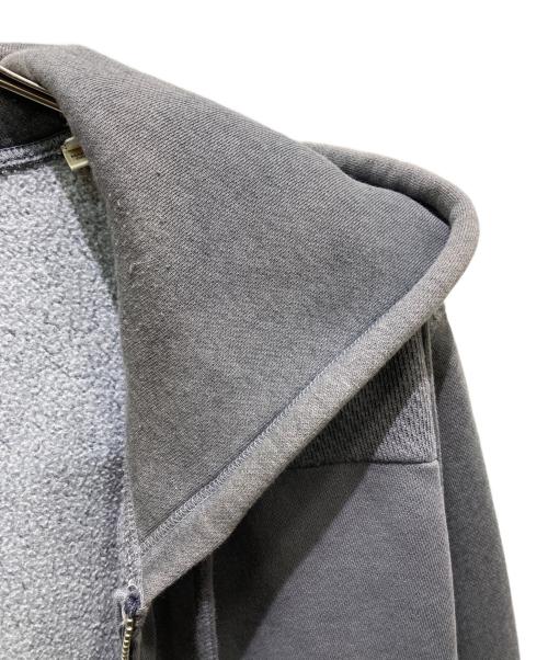 DIESEL（ディーゼル）DIESEL (ディーゼル) パッチワークパーカー グレー サイズ:XLの古着・服飾アイテム