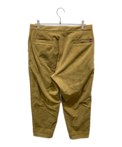 THE NORTHFACE PURPLELABEL（ザ・ノースフェイス パープルレーベル）THE NORTHFACE PURPLELABEL (ザ・ノースフェイス パープルレーベル) コーデュロイワイドテーパードフィールドパンツ　Corduroy Wide Tapered Field Pants ブラウン サイズ:34の古着・服飾アイテム