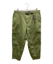 THE NORTHFACE PURPLELABEL（ザ・ノースフェイス パープルレーベル）の古着「COOLMAX Chino Wide Tapered PT」｜カーキ