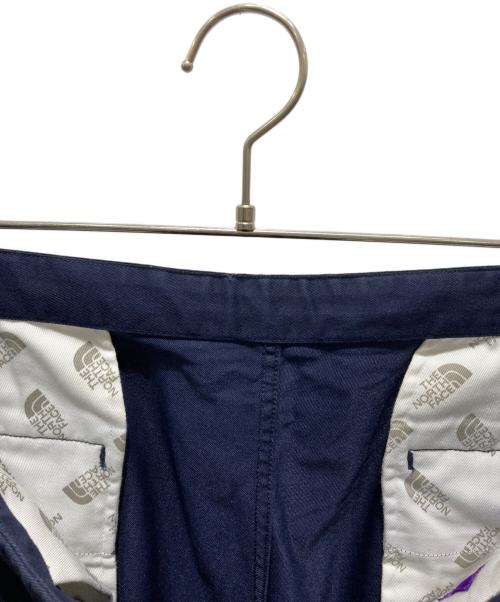 THE NORTHFACE PURPLELABEL（ザ・ノースフェイス パープルレーベル）THE NORTHFACE PURPLELABEL (ザ・ノースフェイス パープルレーベル) Chino Wide Tapered Field Pants ネイビー サイズ:32の古着・服飾アイテム