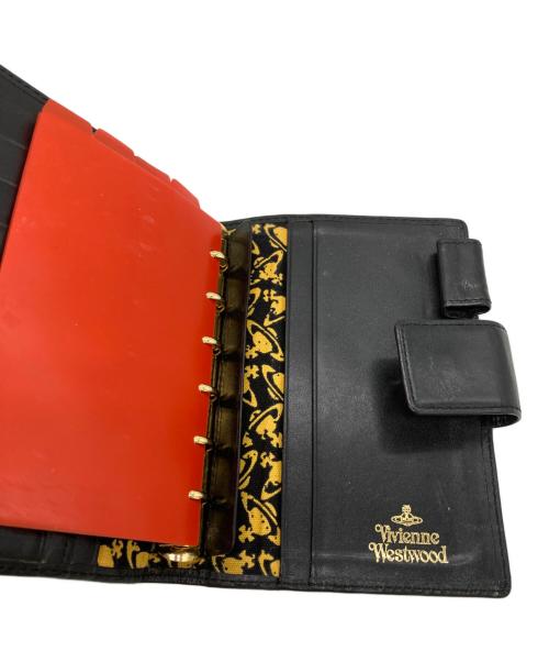 Vivienne Westwood（ヴィヴィアンウエストウッド）Vivienne Westwood (ヴィヴィアンウエストウッド) 手帳カバー ブラックの古着・服飾アイテム