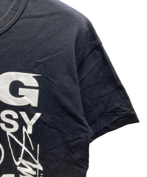 CDG（シーディージー）CDG (シーディージー) stussy (ステューシー) プリントカットソー ブラック サイズ:XLの古着・服飾アイテム