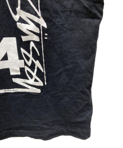 CDG（シーディージー）CDG (シーディージー) stussy (ステューシー) プリントカットソー ブラック サイズ:XLの古着・服飾アイテム