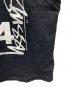 中古・古着 CDG (シーディージー) stussy (ステューシー) プリントカットソー ブラック サイズ:XL：12000円