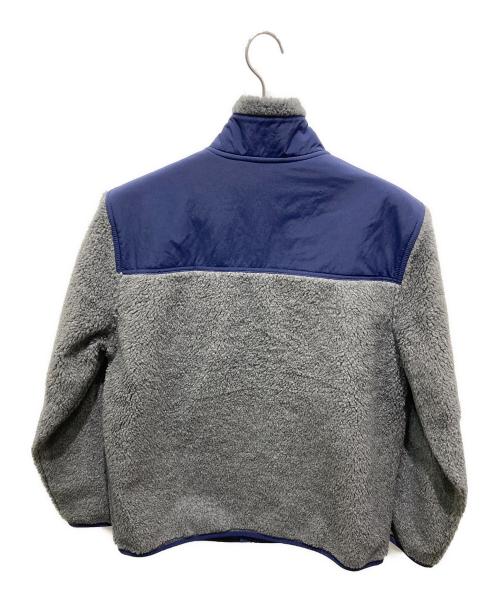 POLO RALPH LAUREN（ポロ・ラルフローレン）POLO RALPH LAUREN (ポロ・ラルフローレン) ワンポイントポニー 切替 フリース ジップ ブルゾン ネイビー サイズ:Ｍの古着・服飾アイテム