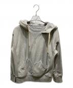 Maison Margielaメゾンマルジェラ）の古着「ヴィンテージサンプリング後付けパーカー」｜グレー