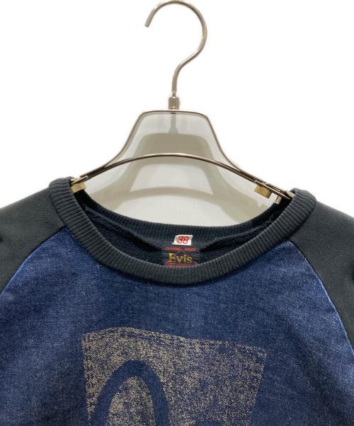 EVISU（エヴィス）EVISU (エヴィス) カモメプリントスウェット ネイビー サイズ:38の古着・服飾アイテム