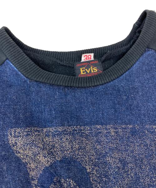 EVISU（エヴィス）EVISU (エヴィス) カモメプリントスウェット ネイビー サイズ:38の古着・服飾アイテム