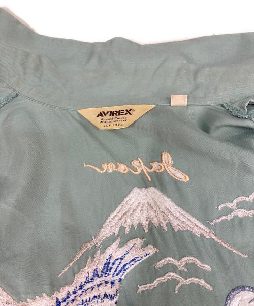 AVIREX（アヴィレックス）AVIREX (アヴィレックス) ボーリングシャツ ブラック サイズ:XLの古着・服飾アイテム