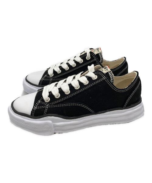 Maison MIHARA YASUHIRO（メゾン ミハラ ヤスヒロ）Maison MIHARA YASUHIRO (メゾン ミハラ ヤスヒロ) PETERSON LOW CANVAS ブラック サイズ:42の古着・服飾アイテム