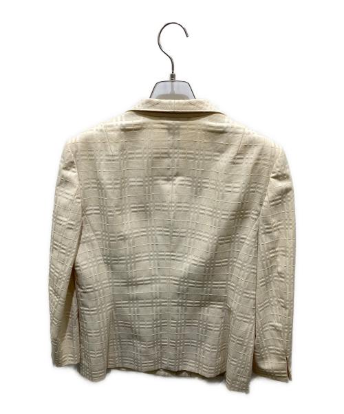 BURBERRY LONDON（バーバリーロンドン）BURBERRY LONDON (バーバリーロンドン) 総柄コットンジャケット ベージュ サイズ:40の古着・服飾アイテム