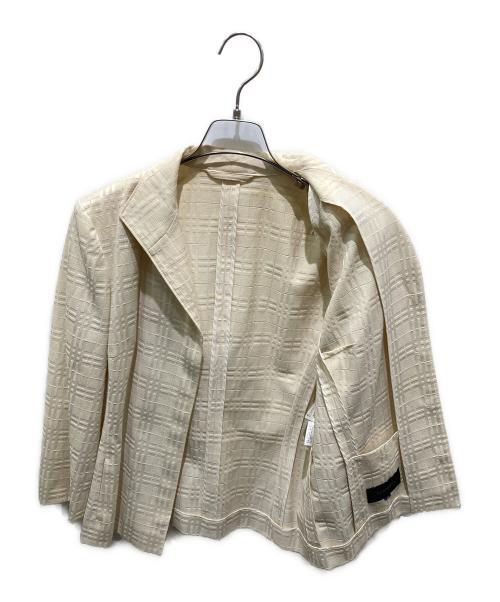 BURBERRY LONDON（バーバリーロンドン）BURBERRY LONDON (バーバリーロンドン) 総柄コットンジャケット ベージュ サイズ:40の古着・服飾アイテム