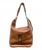 MARC JACOBSマークジェイコブズ）の古着「Noho Leather Hoboワンショルダーバック」｜ブラウン