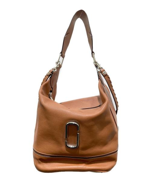 MARC JACOBS（マークジェイコブズ）MARC JACOBS (マークジェイコブズ) Noho Leather Hoboワンショルダーバック ブラウンの古着・服飾アイテム