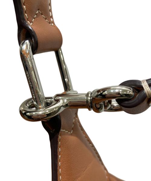 MARC JACOBS（マークジェイコブズ）MARC JACOBS (マークジェイコブズ) Noho Leather Hoboワンショルダーバック ブラウンの古着・服飾アイテム