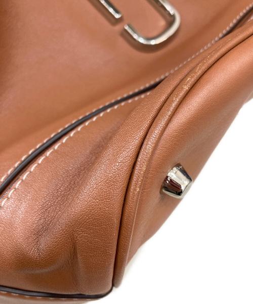 MARC JACOBS（マークジェイコブズ）MARC JACOBS (マークジェイコブズ) Noho Leather Hoboワンショルダーバック ブラウンの古着・服飾アイテム