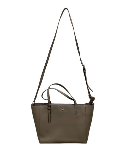 TORY BURCH（トリーバーチ）TORY BURCH (トリーバーチ) 2WAYトートバッグ ベージュの古着・服飾アイテム