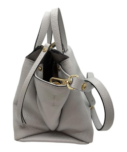 GIANNI CHIARINI（ジャンニ キアリーニ）GIANNI CHIARINI (ジャンニ キアリーニ) 2WAYショルダーバッグ グレーの古着・服飾アイテム