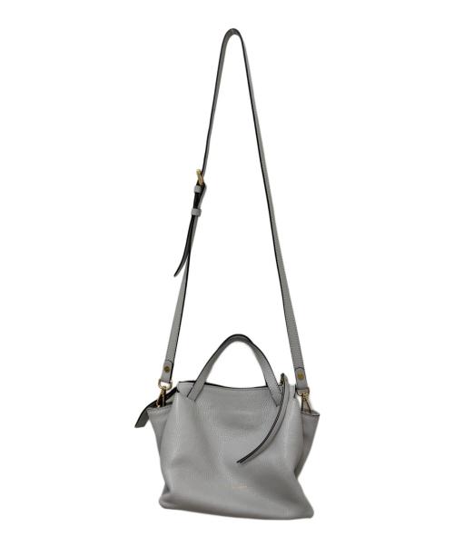 GIANNI CHIARINI（ジャンニ キアリーニ）GIANNI CHIARINI (ジャンニ キアリーニ) 2WAYショルダーバッグ グレーの古着・服飾アイテム
