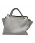 GIANNI CHIARINI (ジャンニ キアリーニ) 2WAYショルダーバッグ グレー：6000円
