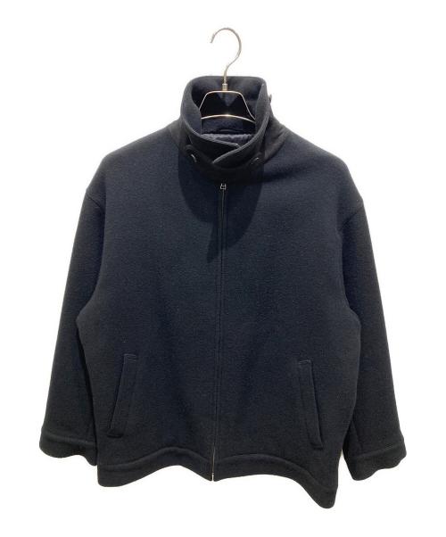 STEVEN ALAN（スティーブンアラン）STEVEN ALAN (スティーブンアラン) Super130's メルトンハリントンジャケット ネイビー サイズ:Ｌの古着・服飾アイテム