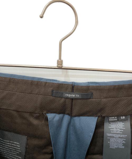 ERMENEGILDO ZEGNA（エルメネジルド・ゼニア）ERMENEGILDO ZEGNA (エルメネジルド・ゼニア) トラウザーパンツ ネイビー サイズ:58の古着・服飾アイテム
