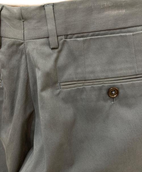 ERMENEGILDO ZEGNA（エルメネジルド・ゼニア）ERMENEGILDO ZEGNA (エルメネジルド・ゼニア) トラウザーパンツ ネイビー サイズ:58の古着・服飾アイテム