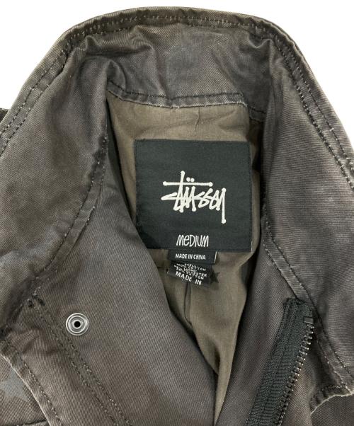 stussy（ステューシー）stussy (ステューシー) M65ジャケット ブラック サイズ:Ｍの古着・服飾アイテム