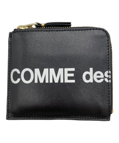 COMME des GARCONS（コムデギャルソン）COMME des GARCONS (コムデギャルソン) HUGE LOGO ウォレット ブラックの古着・服飾アイテム