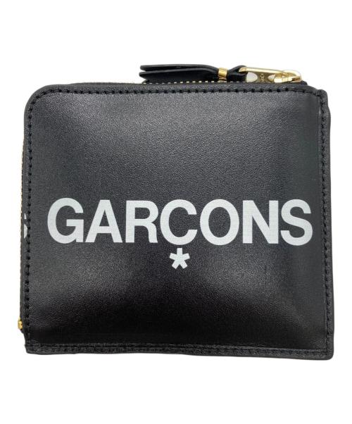 COMME des GARCONS（コムデギャルソン）COMME des GARCONS (コムデギャルソン) HUGE LOGO ウォレット ブラックの古着・服飾アイテム